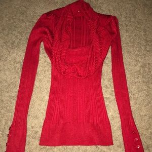 Red long sleeve
